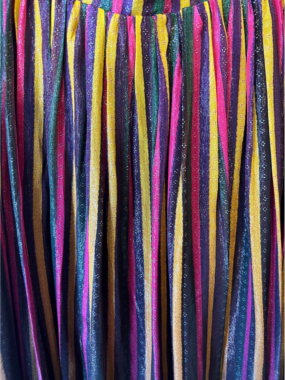 Tanvi Kedia 100% Silk Maxi Skirt — Size M - Picture 4 of 7